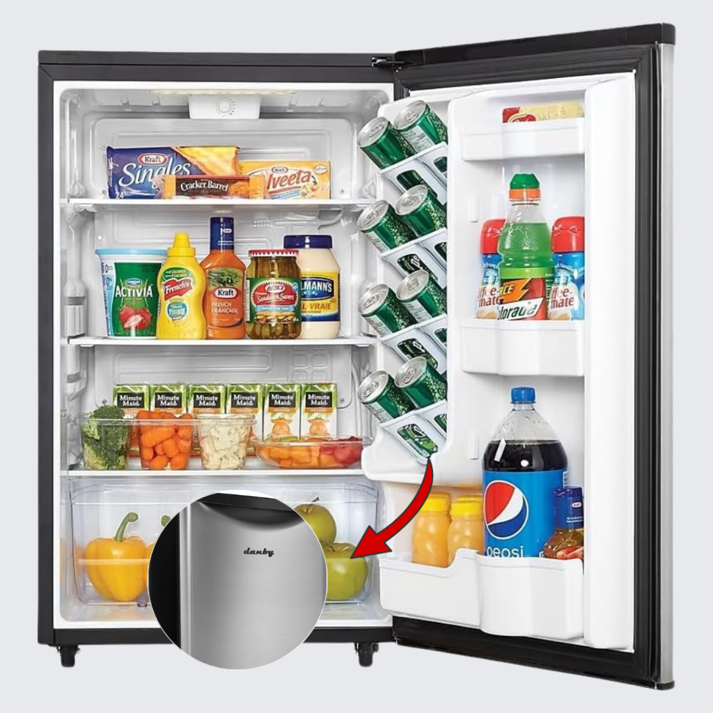  Danby Outdoor Refrigerator  in White Background 