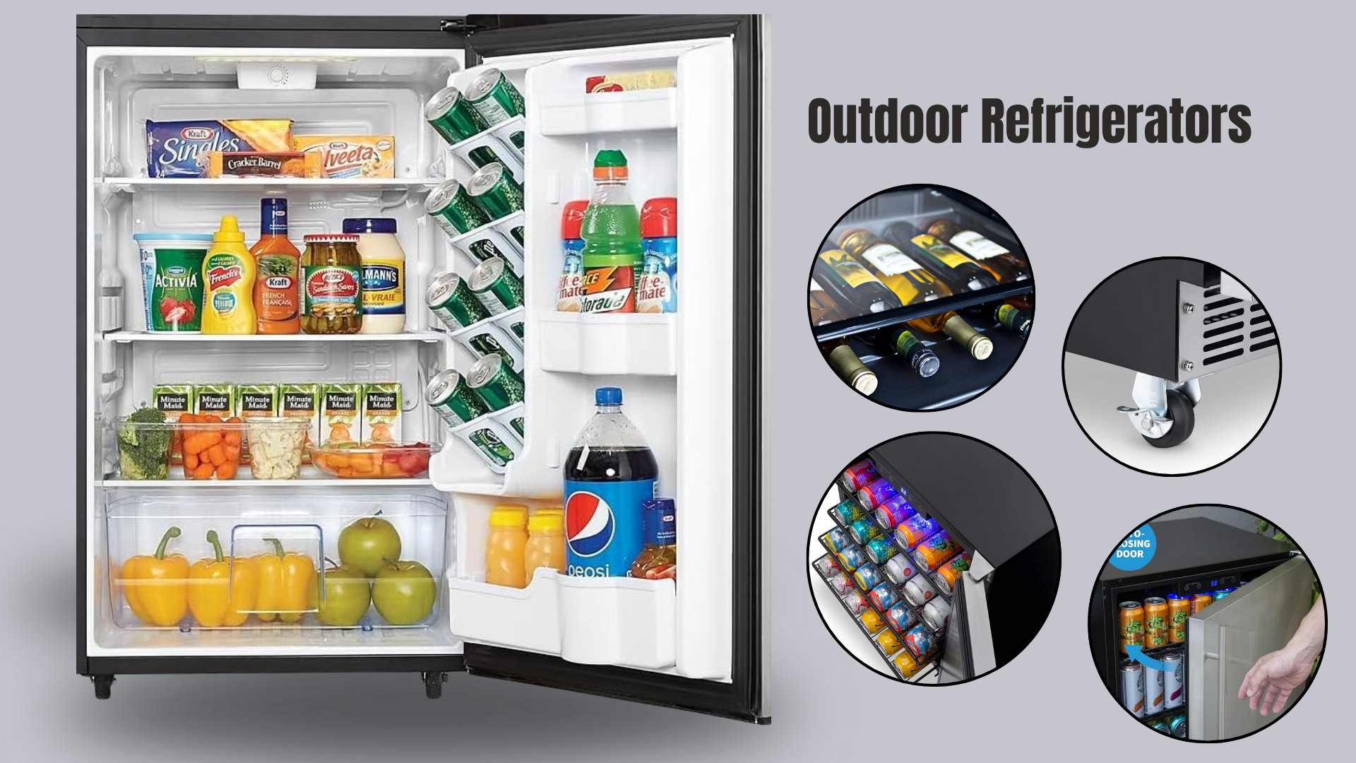 7 Outdoor Refrigerators to Keep Your Drinks Cool, No Matter the Weather!